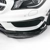 Front Bumper Spoiler Blade Canards For Mercedes Benz CLA W117 C117 Pre-facelift CLA200 45AMG 2013-2015 Splitter Trim Accessories