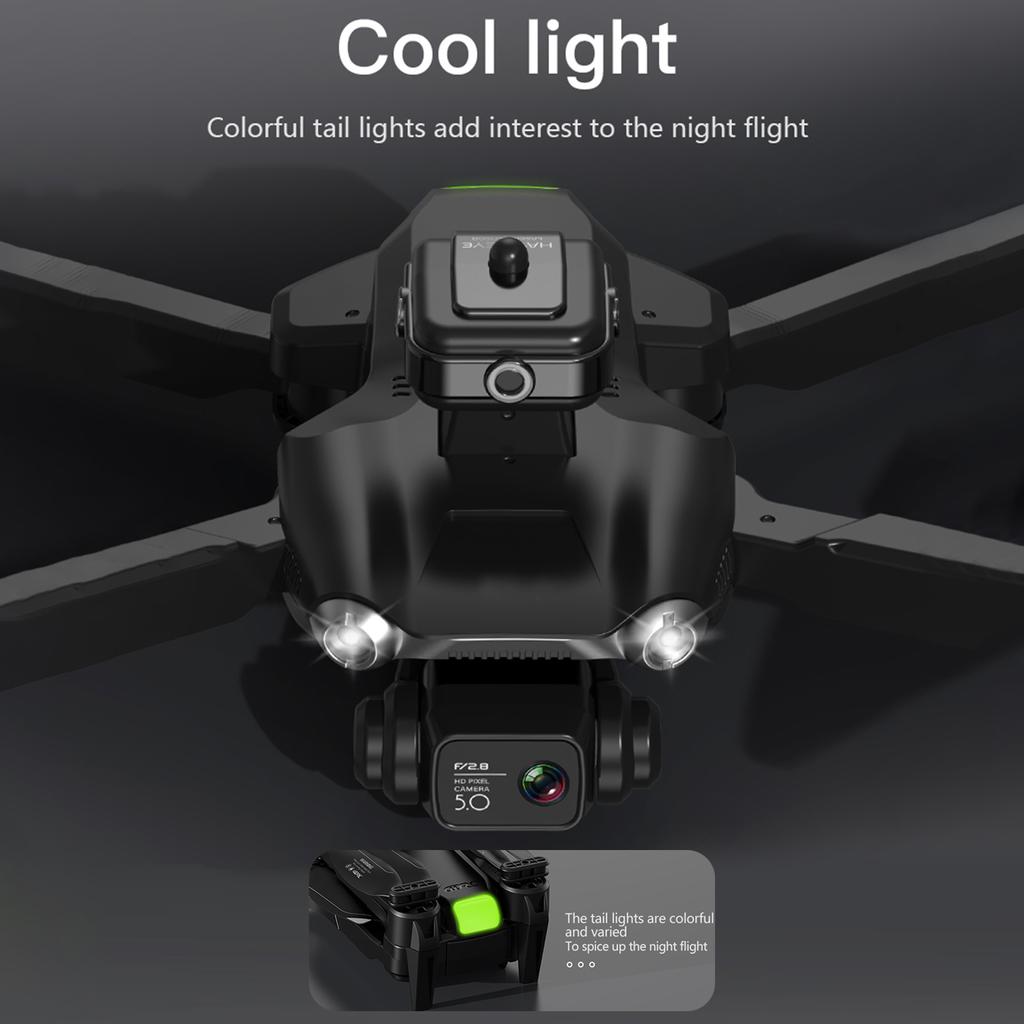 GPS-fjärrkontroll drönare med kamera 8K Dual Camera 5GWIFI 360 grader Hinder Undvikande Huvudlöst läge