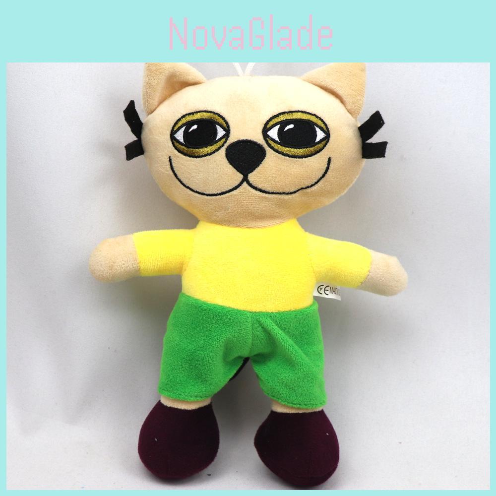 Cute Cat And Girl Plush Toys With Soft Pp Cotton Filling Perfect For Play And Cuddling