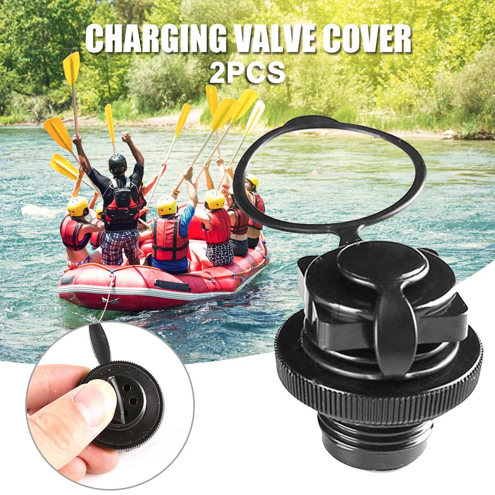 2-10Pcs Kayak Raft Plug Replacement Air Valve Nozzle Cap Air Mattress Plug Replacement Boston Valve for Inflatable Boat Kayak