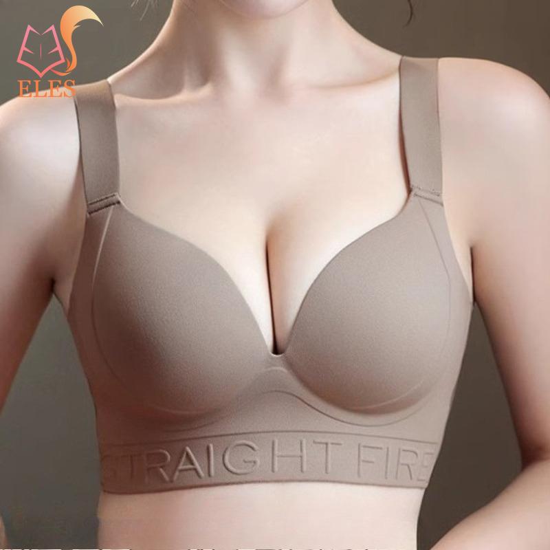 Womens Seamless Wireless Comfort Bra with Soft Support No Underwire Push Up Bra