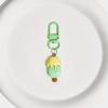 Adorable Cartoon Ice Cream Cake Keychain Pendant - Creative Birthday Gift for Girls and Students
