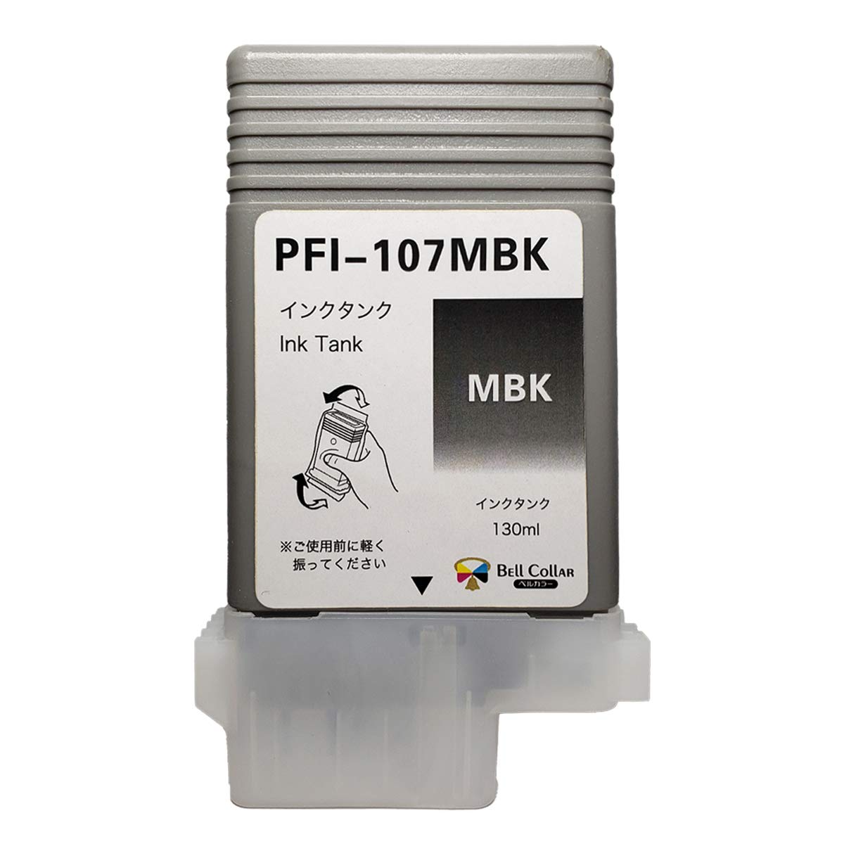 

Bellcolor Compatible Canon Ink Cartridge MBK for and Matte Black PFI-107 iPF670, iPF680, iPF780,