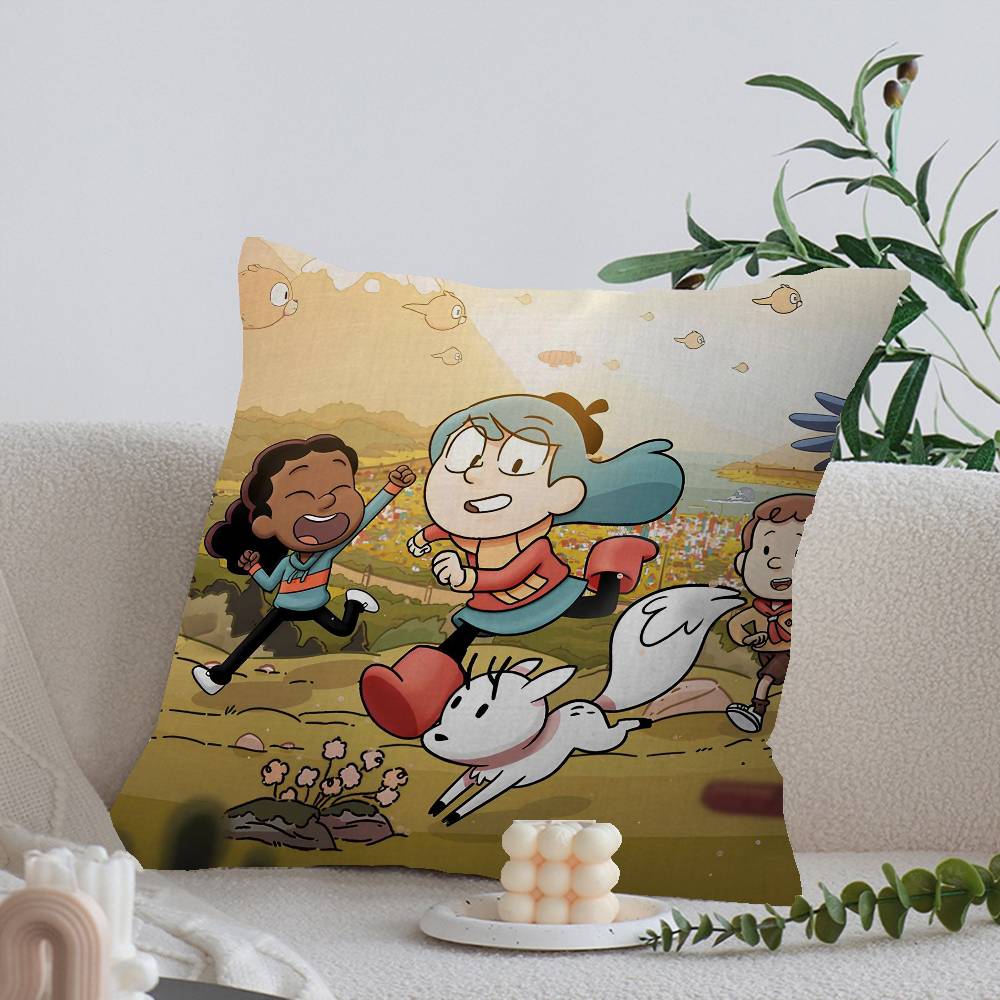 Cartoon H-Hilda Pillow Anime Pillow Sofa Bed Head Pillow Cover Cushion Cover 45x45 Cm Fashion
