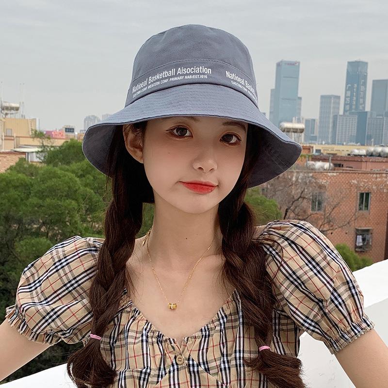 Pot Hat Female Fisherman Hat Summer Sun Shading and Sun Protection Hat Women Korean Trendy Sun Hats Fashion