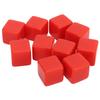 30 Pcs 16mm Dice Set Six Sided Blank Dice Write On   Game for Math Teaching Education