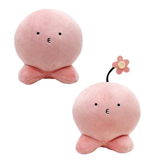 Octopus Plush Doll Anime Octopus Stuffed Figure Soft Stuffed Animal Cute Stress Relief Companion for Friends Children