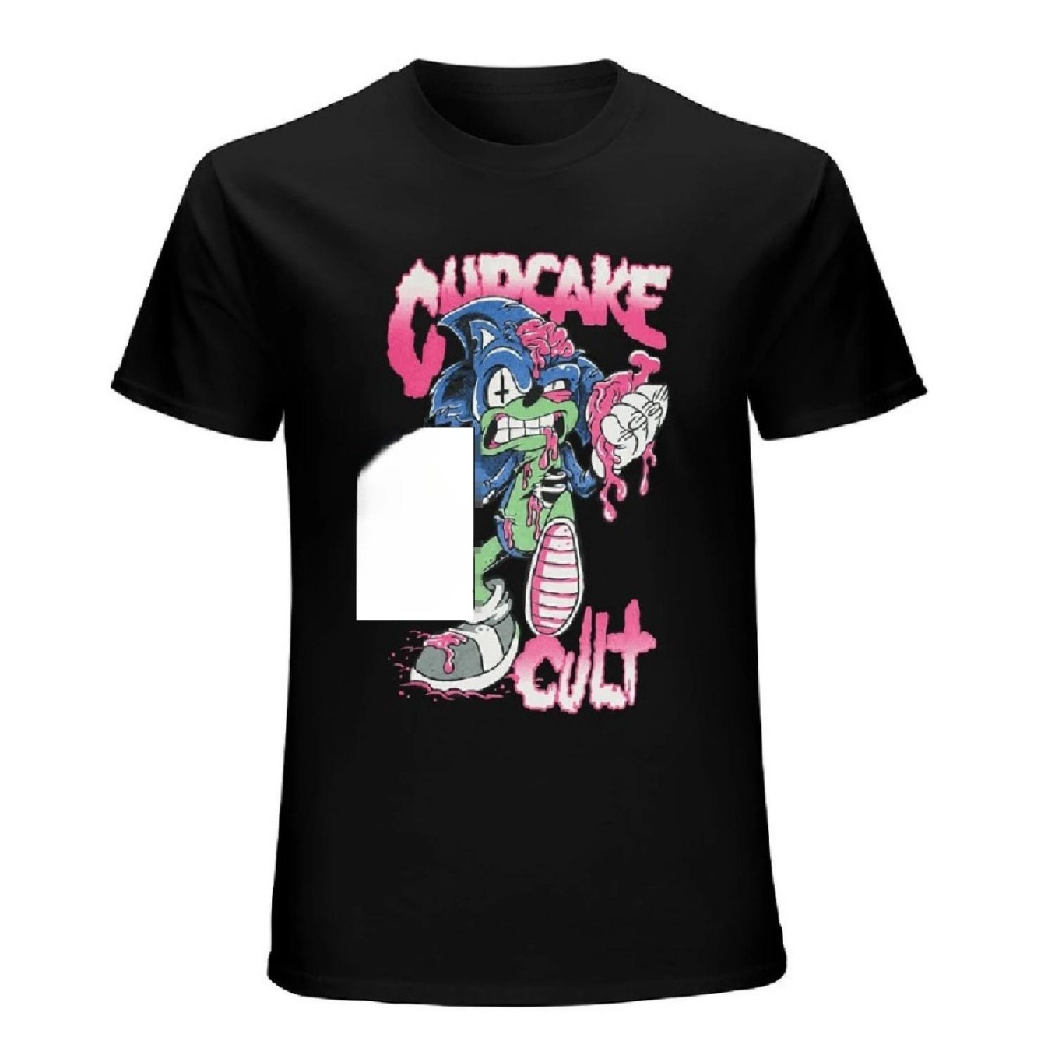 

Cupcake Cult Rock Tee Hiphop Shirts Men s TShirt t shirts for men New Arrival streetwear 2024 Summer vintage Short Sleeve S