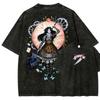 Alice Madness Returns Vintage Washed Graphic Print T Shirt Unisex Crew Neck Short Sleeve Cotton Casual Streetwear Fashion Tees Tops for Men Women