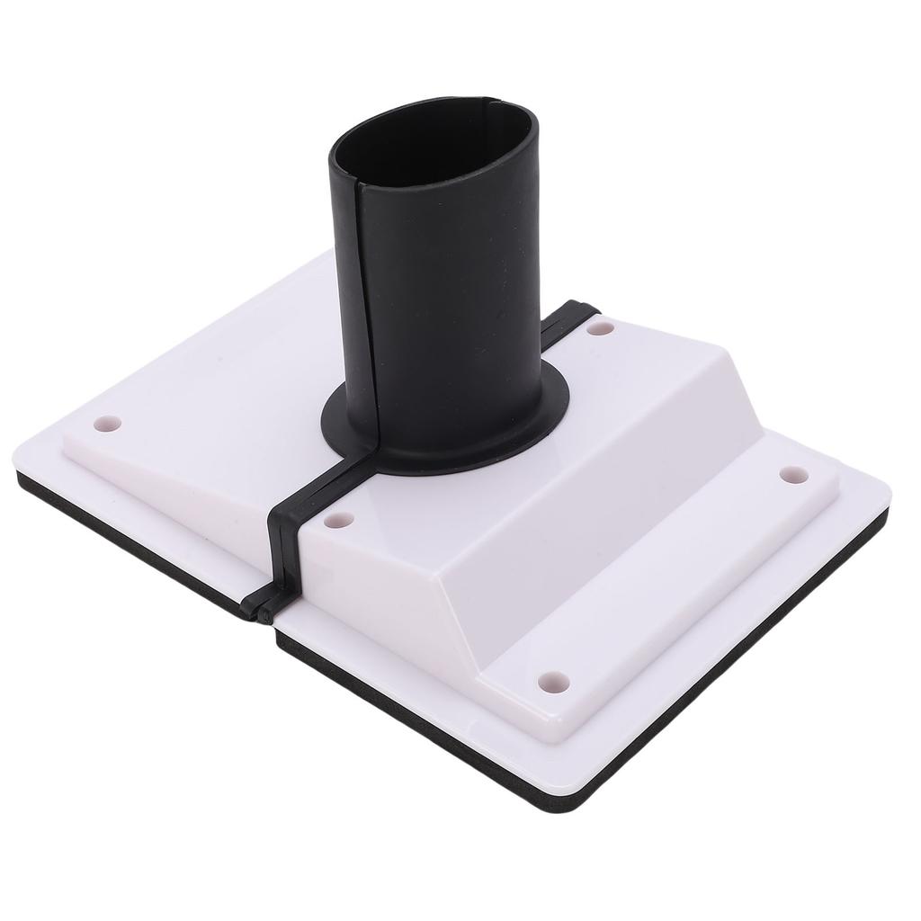HVAC Wall Penetration Line Set Cover Kit Plastic Split AC Line Set Wall Cover with Soft Gasket for Indoor Outdoor   Conditioner