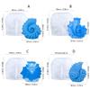Silicone Molds Ocean Styles Candle Molds Handmade Epoxy Resin Molds 3D Conch Castings Molds Plasters Molds