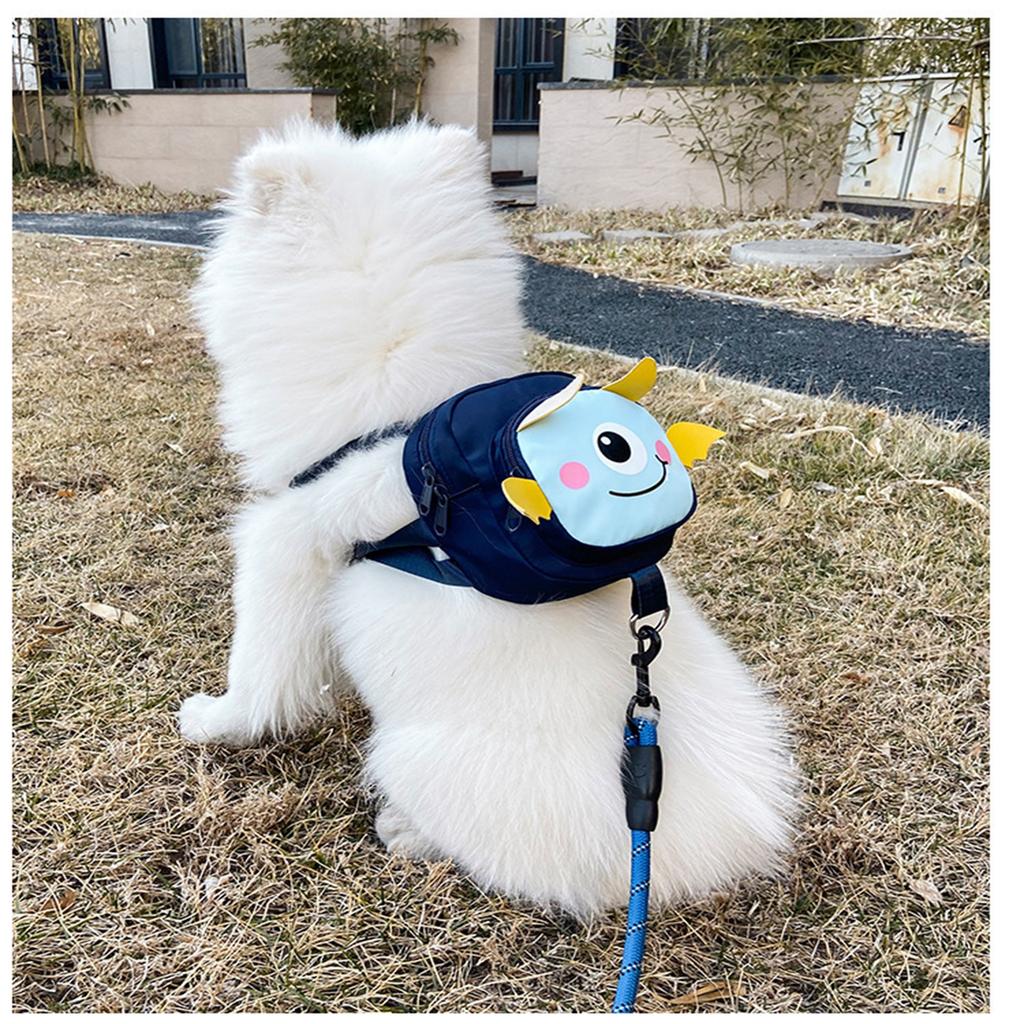 Outdoor Pet Bag, Snack Bag, Cute Storage Bag For Pet To Carry  Their Own, Can Hang A Leash