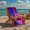KPOP Hunter Fashion Beach Towel: Ideal for Summer Adventures Soft, absorbent and quick drying suitable for swimming and bathing