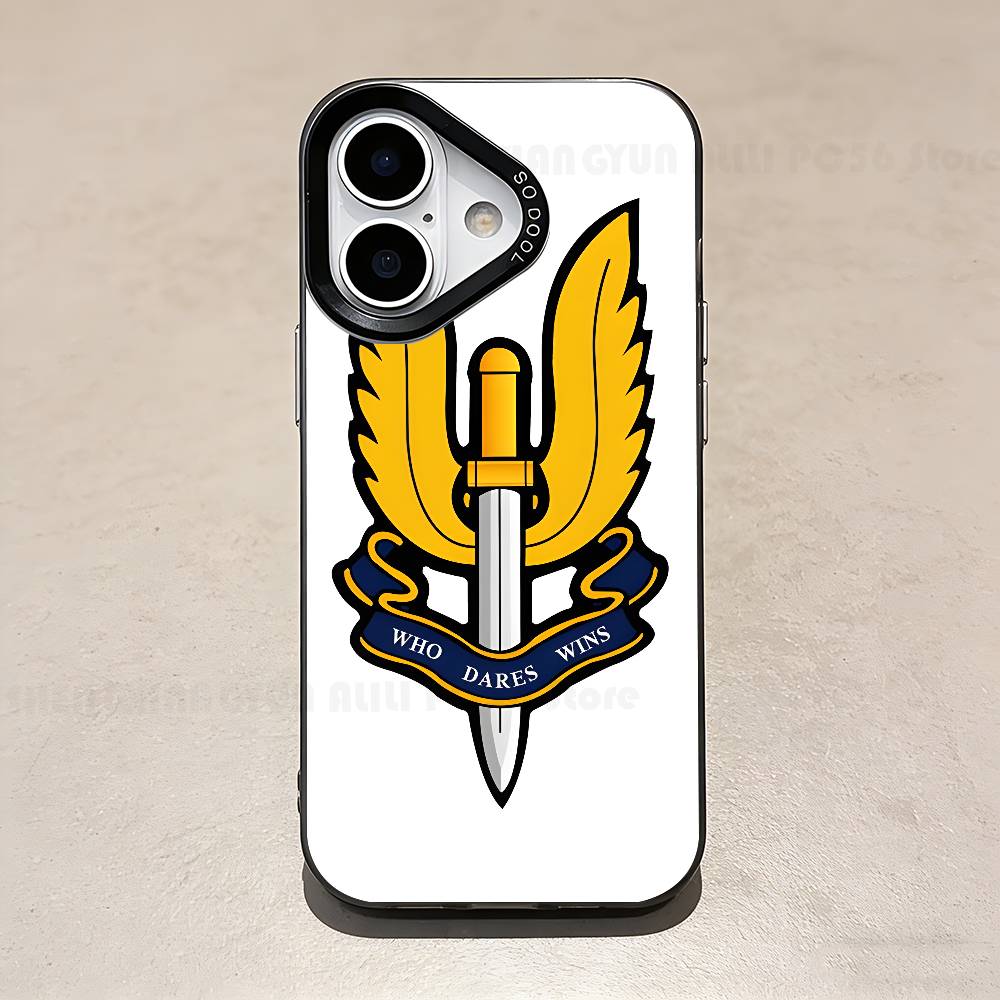 

SAS WHO DARES WINS Phone Case For IPhone 17 16e 16 15 14 13 12 Pro Max X XR XS MAX Back Cover iPhone13PROMAX