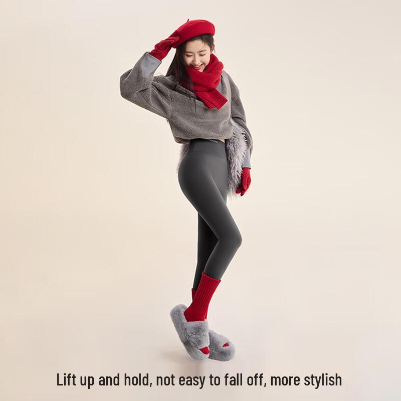 Women's Fleece-Lined Shark Pants Leggings