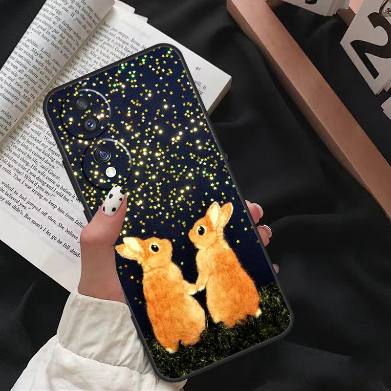

Rabbits Bunnies For Honor Magic 8 Pro 7 5 6 Lite Case For Honor 400 200 70 50 X8c X8b X9a X9b X9c X9d Win RT Honor Magic5 Pro