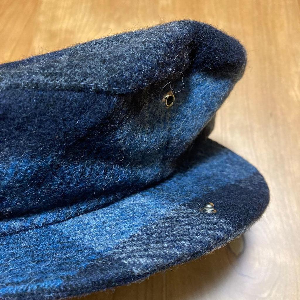 Used Stetson Tweed Hunting Cap STETSON Made in America