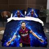 3D Three-Piece Size Football Series C Luo Quilt Cover Quilt Cover Home Textile