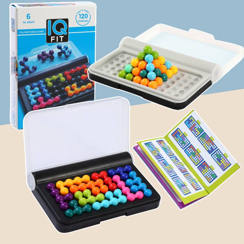 Iq Smart Game Challenges Puzzler Fit Puzzle Logic Board Educational Kids Toy