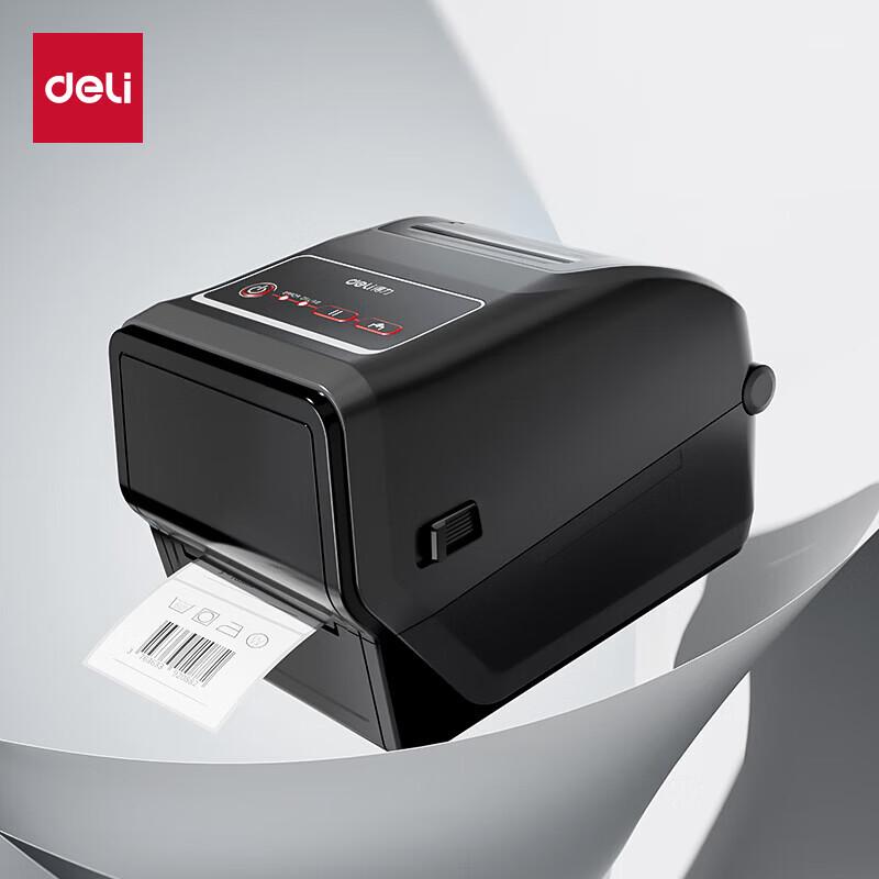 Deli GE800T Desktop Barcode Label Printer CN plug (adapter included)