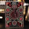 Avengers Infinity Saga Red Playing Cards