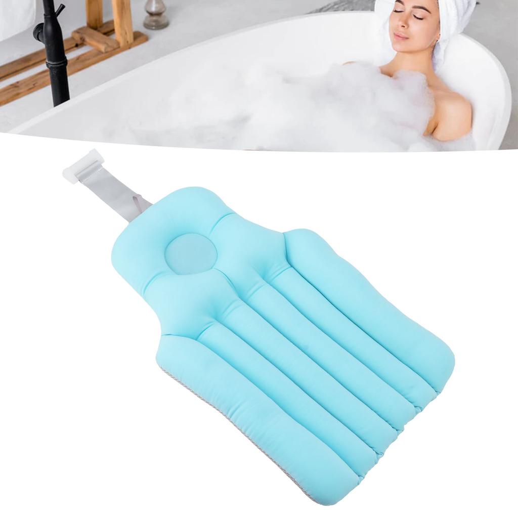 Cuscino per Bagno Corpo Adulto Cuscino per Vasca da Bagno Cuscino Hdrest con Foro per Supporto Collo Hd