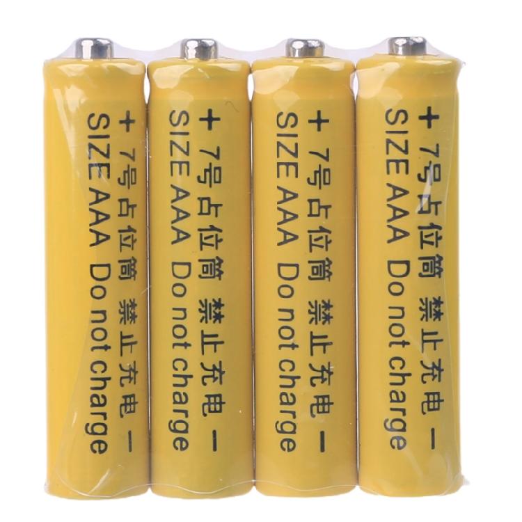 Universal 10440 AAA Size Dummy Fake Battery for Case for Shell Placeholder Cylin