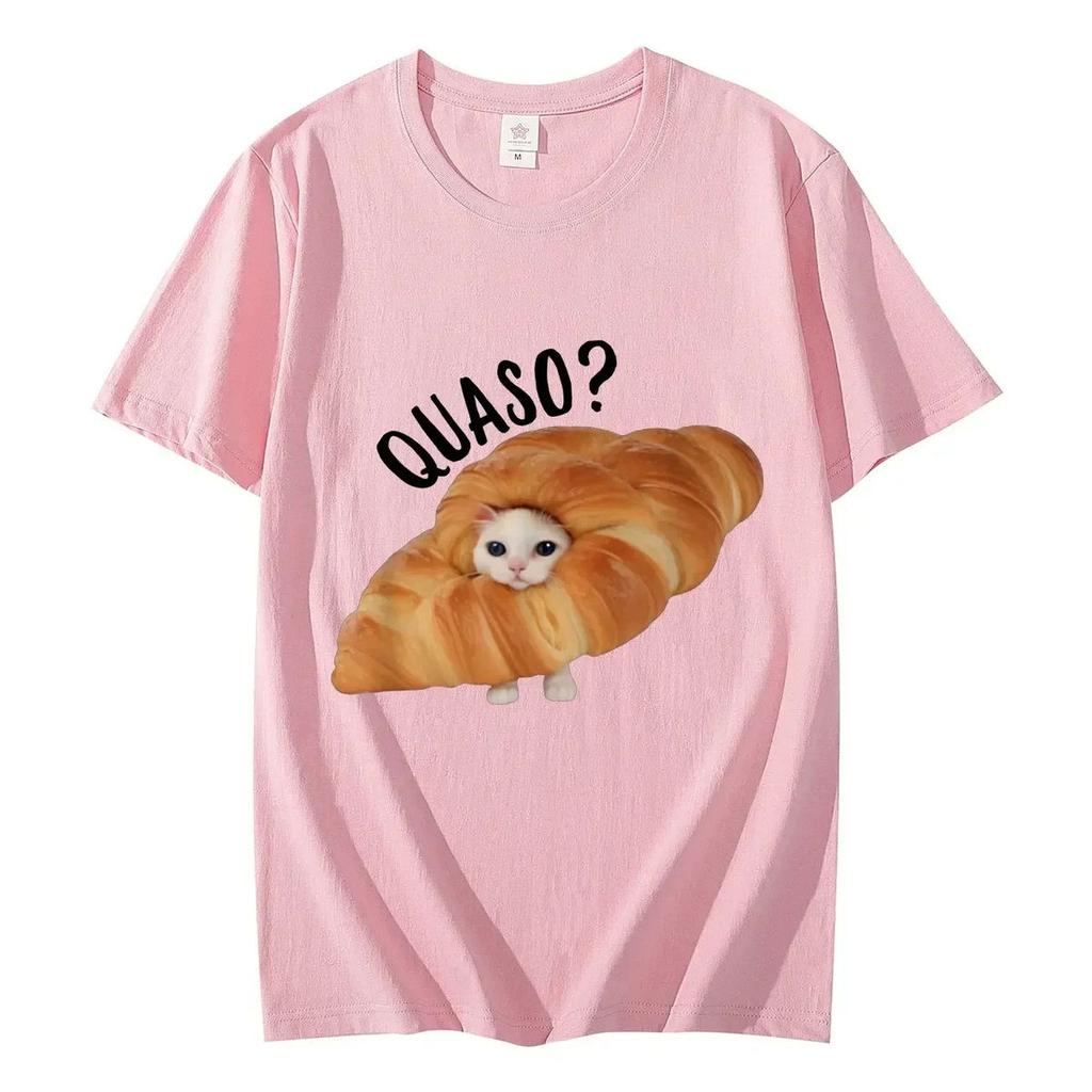 Lustige Katze Herren Bedrucktes Kurzarm Sommer Lässig Vielseitig Street-Atmosphäre T-Shirt Cool Atmungsaktiv Übergroßes Oberteil