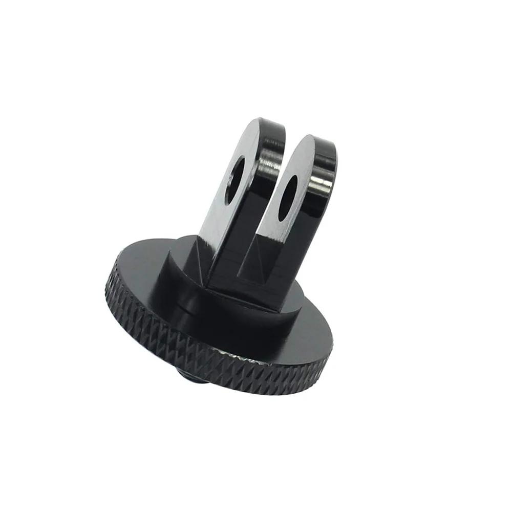 2Pcs Aluminum Adapter 1/4-20 Screw Conversion Tripod Mount for GoPro Hero 12 11 10 9 8 Insta360 X4 X3 X2 DJI OSMO Action Cameras