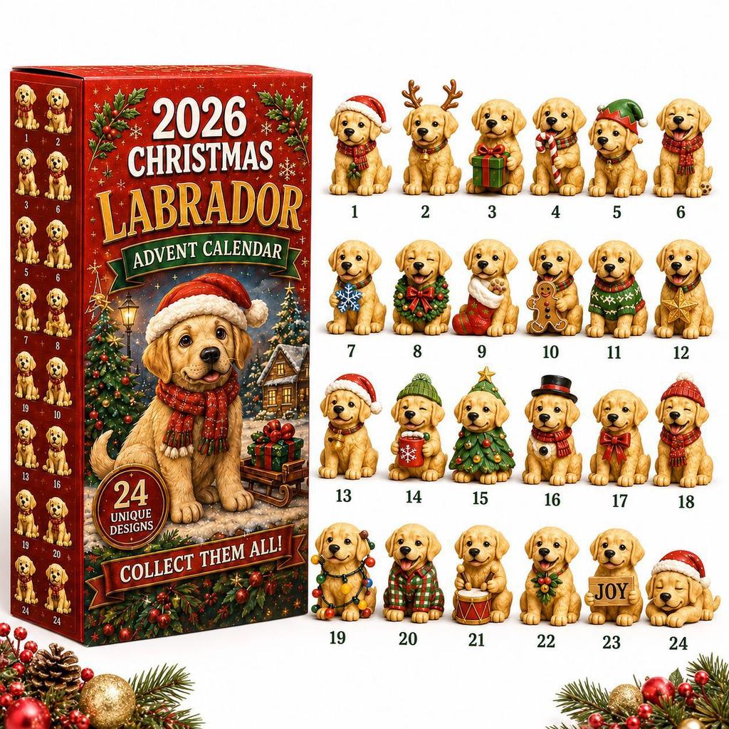 Weihnachts-Adventskalender 2026 – Feiertags-Blindbox-Kalender im Tier-Thema