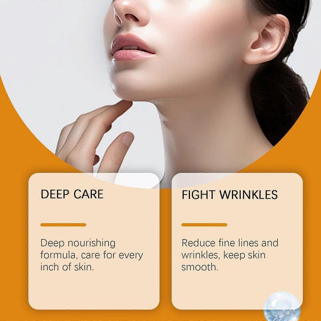 Tighten and Lift Neck Firming Cream, Moisturizer Neck Creams for Tightening and Firming, Anti-Aging Neck Creams Tightening Lifting Sagging Skin and Hy