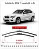Compatible BMW X1 Original Wipers for Models 2013-2018 (19-26 inches)