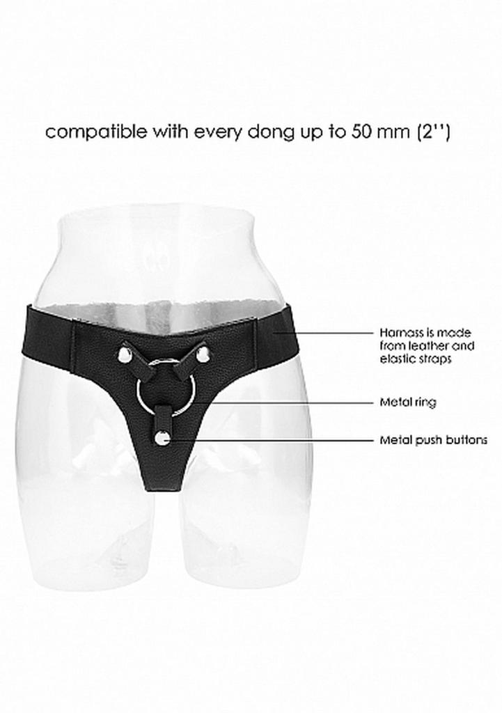 Elastic Harness Dildo Strapon