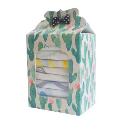 Hararoy Cactus Gauze Handkerchief 10p Baby Gift Package, Korean Baby Products
