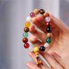 Low MOQ Wooden Bead Bracelet Durable China Fashion Perlenbesetzt Exquisite Gift Smooth Natural Fragrance Bracelet