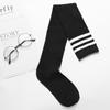 Harajuku Women's Over-the-Knee Three Stripe Socks - Korean Style, Japanese Student Skateboard & Football Socks