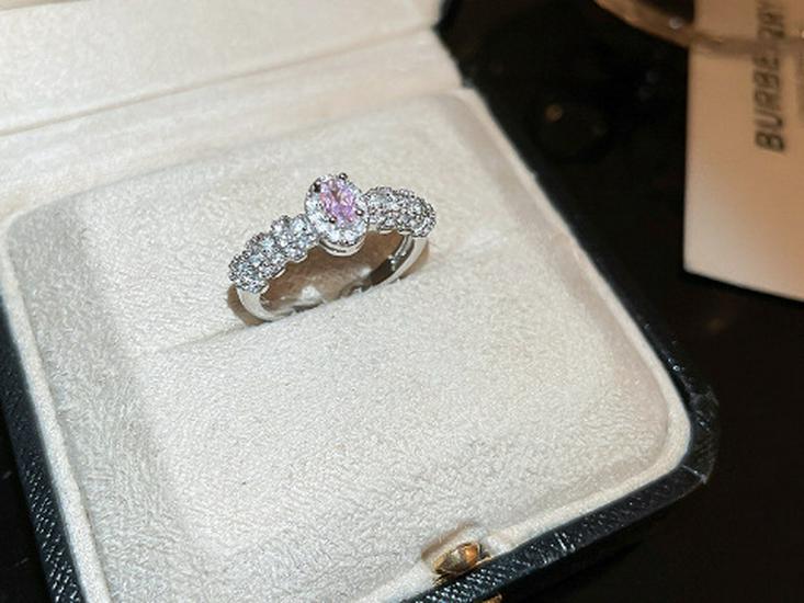 Platinum Zircon Multilayer Open Ring: Exquisite, Light Luxury, High-End Fashion, Versatile Jewelry Design