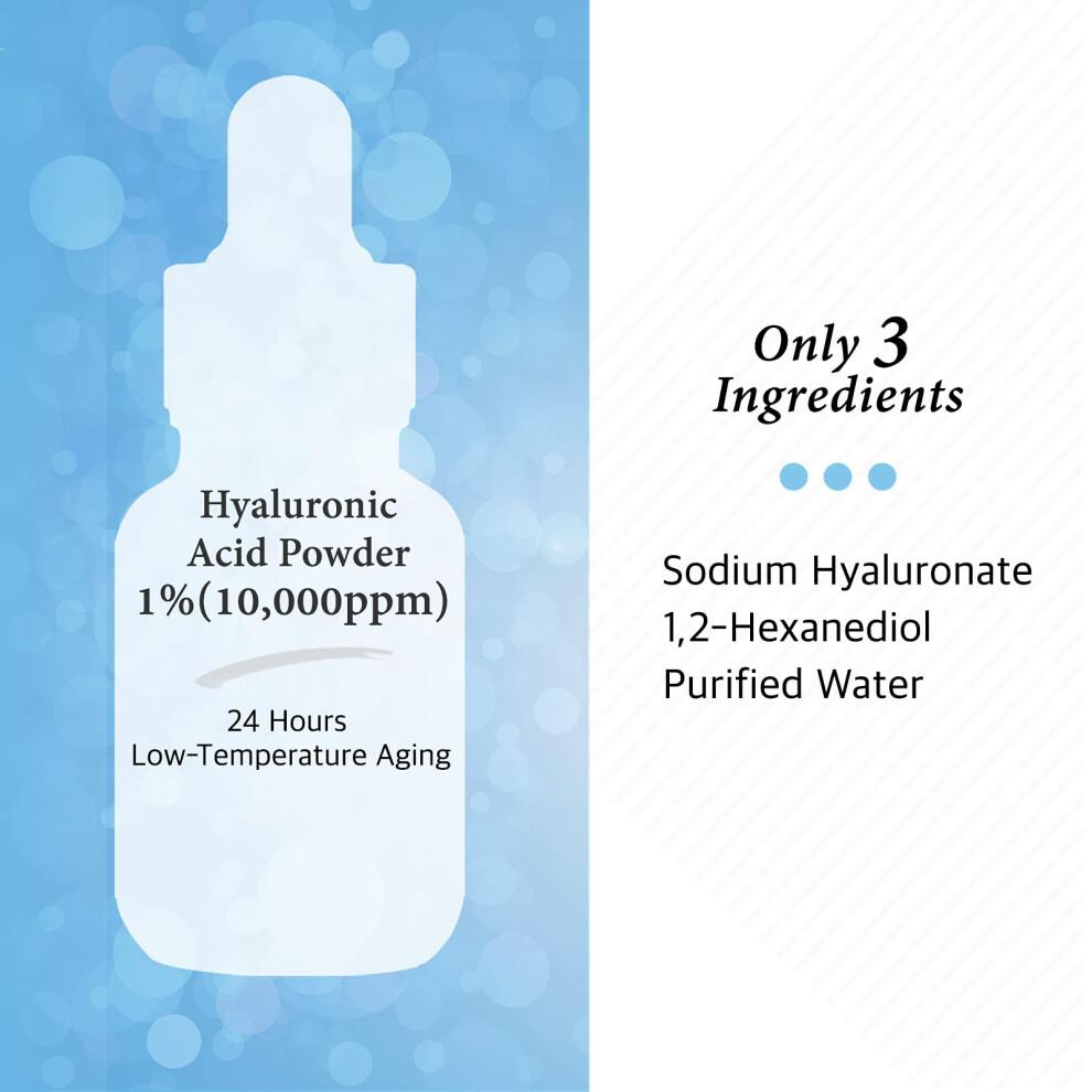 Cos De BAHA, H, Hyaluronsäure Serum, 1 fl oz (30 ml)