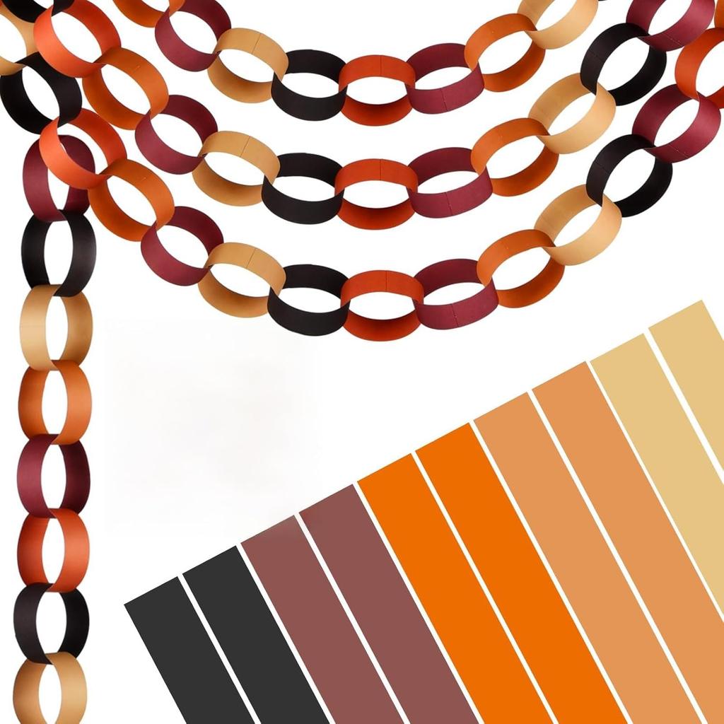 Morcheiong 300 Paper Cha Bright Color Paper Strips for Crafting DIY and Party Decorations