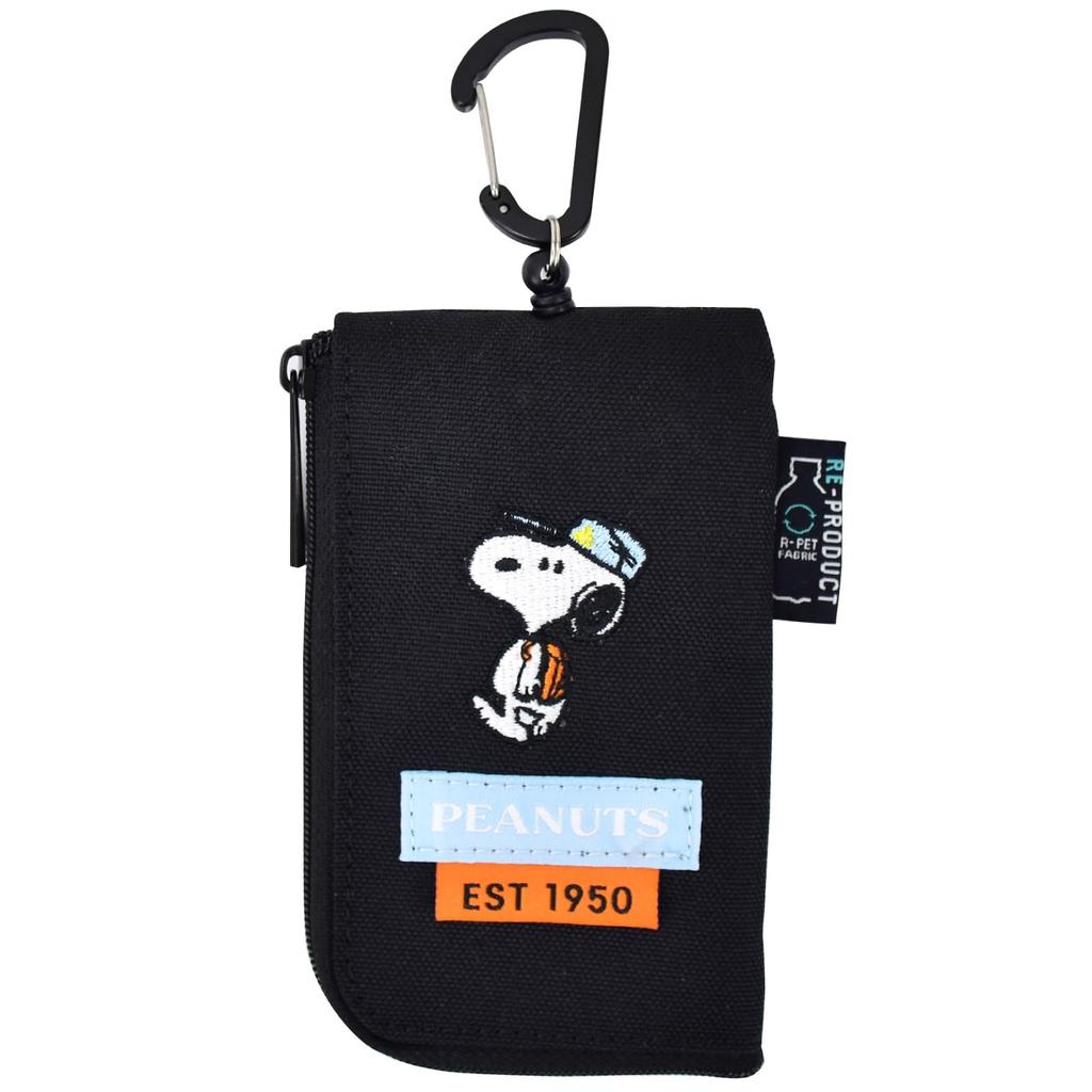 Key Key Commuter Pass Smart Cute Black [Marimo Craft] Case, Case, Reel, Case, Key, Car, Bicycle, Women's, Men's, Commuting, School, Travel, Adults,
