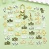 50Pcs Vintage Alloy 9*14Mm Number Charms 2026 2027 Year Pendants Diy Earring Bracelet Necklace Jewelry Making Crafts Accessories