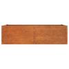 vidaXL Hochbeet Rostig 160x80x45 Cm Cortenstahl