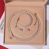 Elegante Collana di Perle di Conchiglia Profonda - Perfetto Regalo per la Festa della Mamma