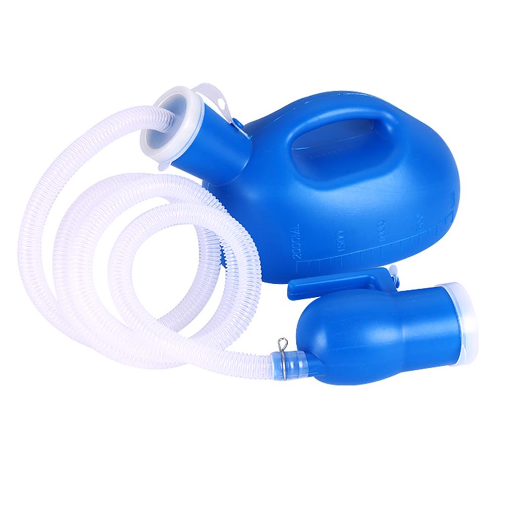2000ml Thick Male Urinal With Lid Outdoor Survival Tools Portable Pee Bottle For Men Travel Camping Hospital Home Use