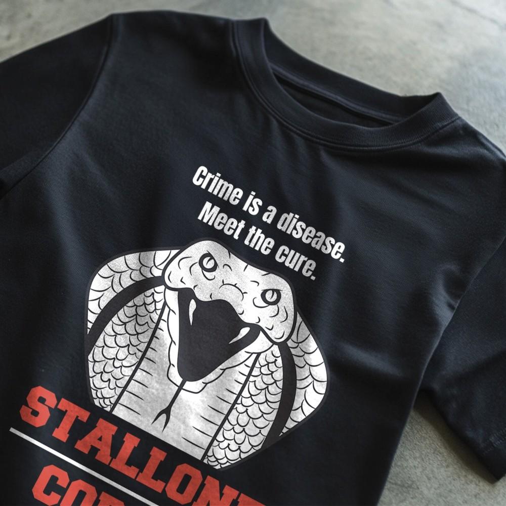 Stallone Ivan Drago Rocky Balboa Cobra Demoliton Man Filmové tričko Lundgren