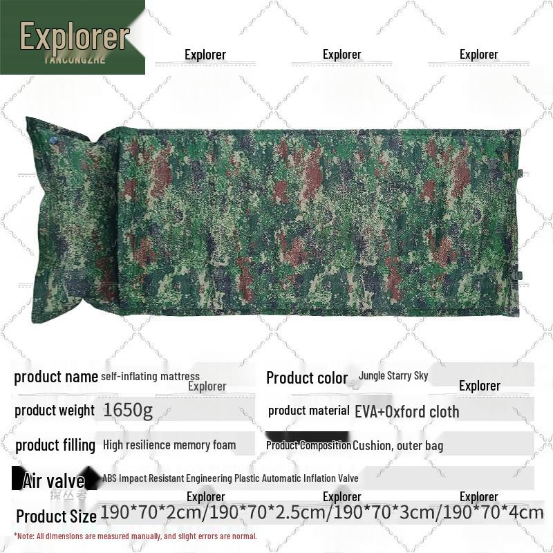 Explorer Self-Inflating Camping Sleeping Pad