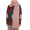 Winter Thick Warm Scarf Women Cashmere Shawl and Wraps Pashmina Neckerchief Bufanda Female Solid Tassel Echarpe Poncho