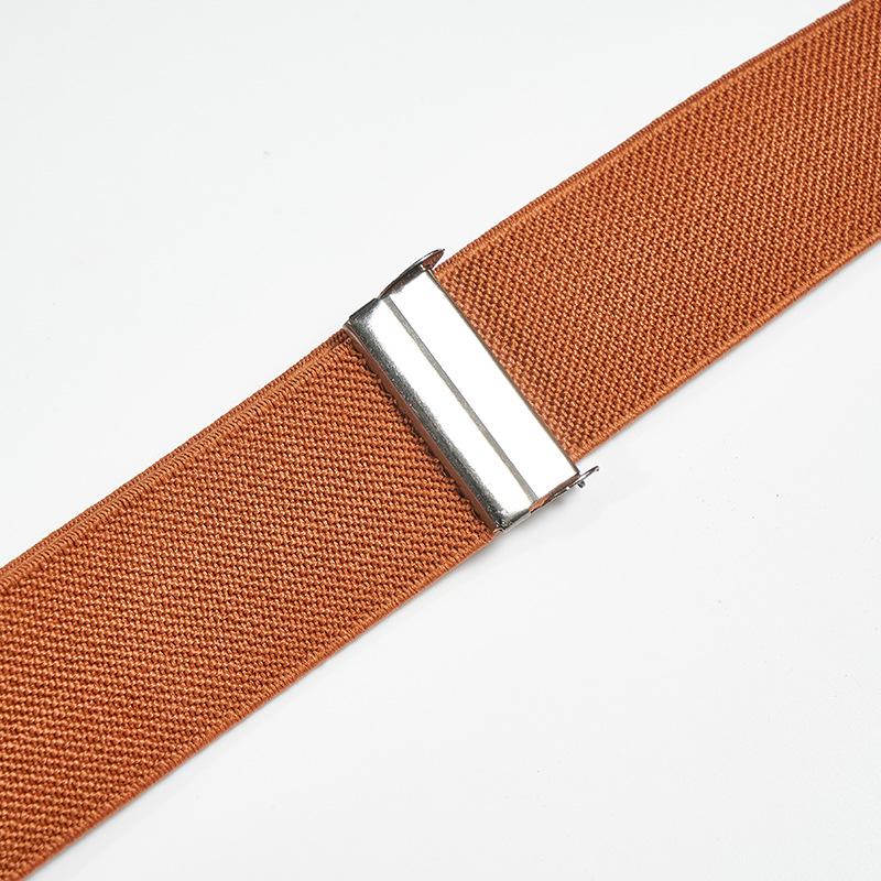 Trendy Invisible Stretch Elastic Waist Belt: Versatile Leather Fashion Accessory for Women.