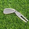 Golfs Balls Retriever Metal Materials Quality Golf Fork Golfs Green Accessory for Men Women Golfs Pitch Mark Repair Tool