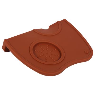 1x Anti Slip Espresso Coffee Tamper Tamping Holder Silicone Mat Pad (Coffee)